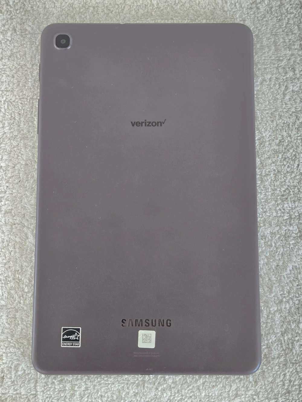 Verizon Samsung Galaxy Tab A SM-T307U 32 GB Wi-Fi 8.4 Inch Gray *WORKING READ*